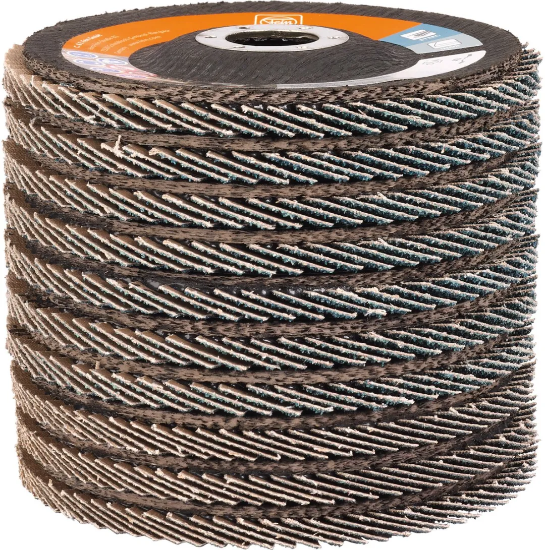 Fein 10x Lamellenschijf Ø125 Zirkoniumkorund K80 - 63730024010