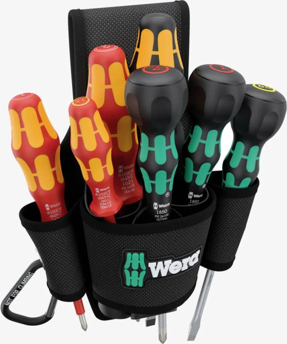 Wera 05136033001 Schroevendraaierset VDE 8-delig