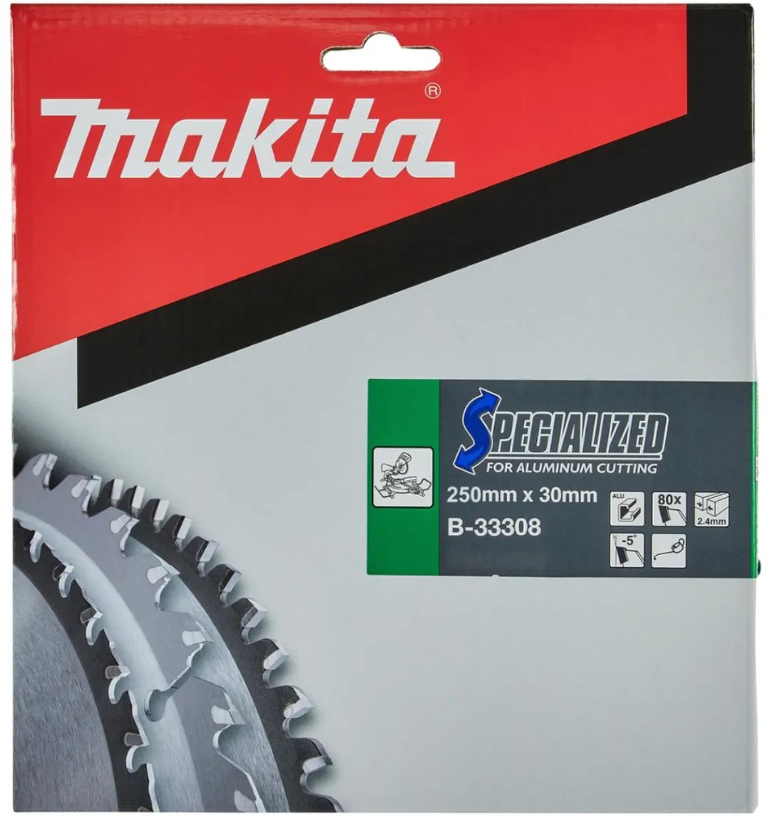 Makita TCT Cirkelzaagblad B-33308 - 250x30mm 80 Tanden