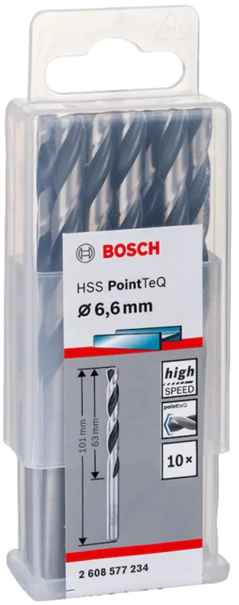Bosch HSS PointTeQ DIN 338 1,6x20x43mm