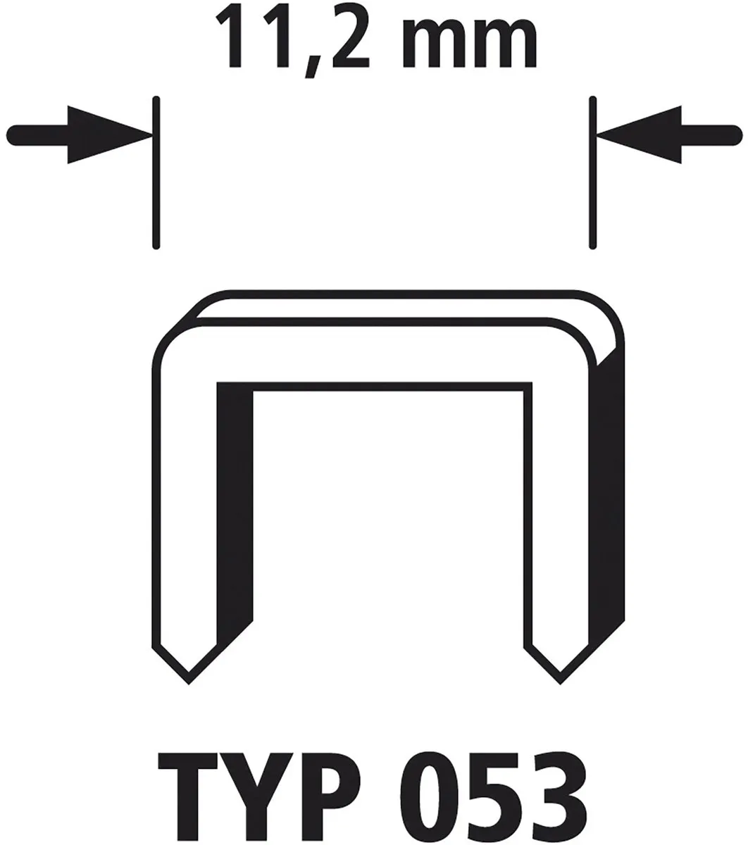 Wolfcraft Type 53 Nietjes 3000 Stuks - Extra Hard Staal