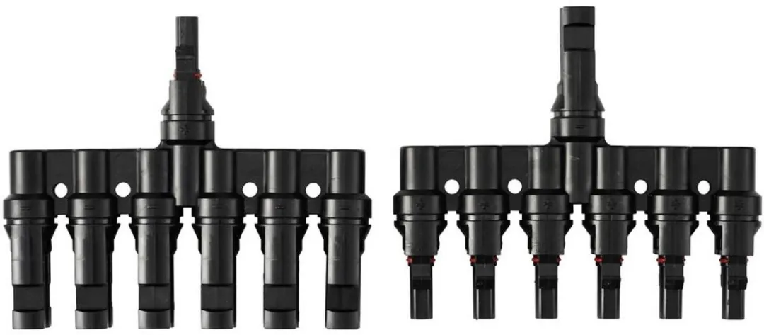 Tru Components TC-13805808 6-voudige PV-aftakverbinderset - 2 Stuks