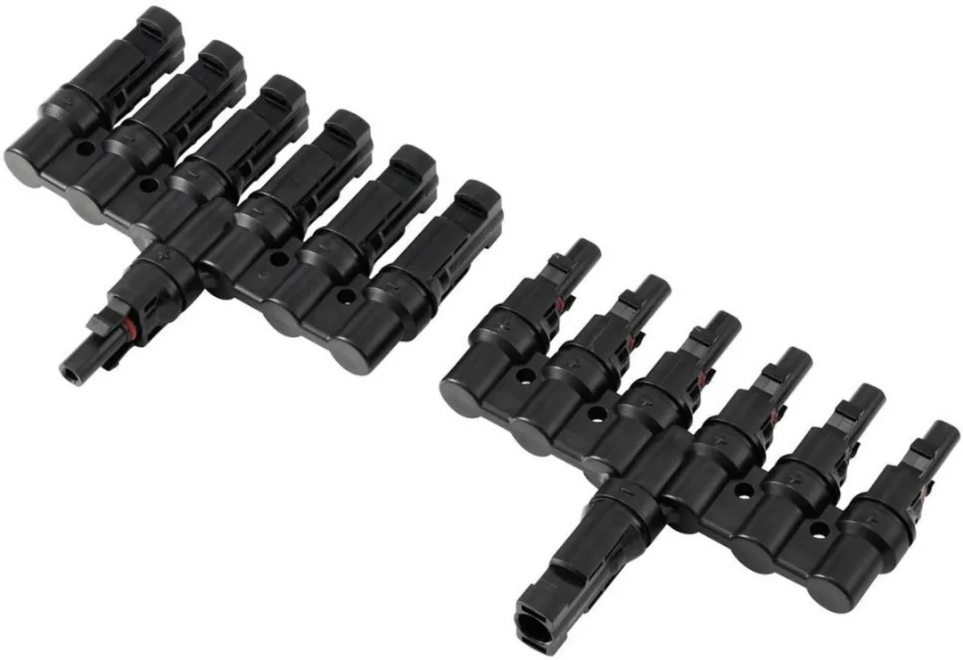 Tru Components TC-13805808 6-voudige PV-aftakverbinderset - 2 Stuks