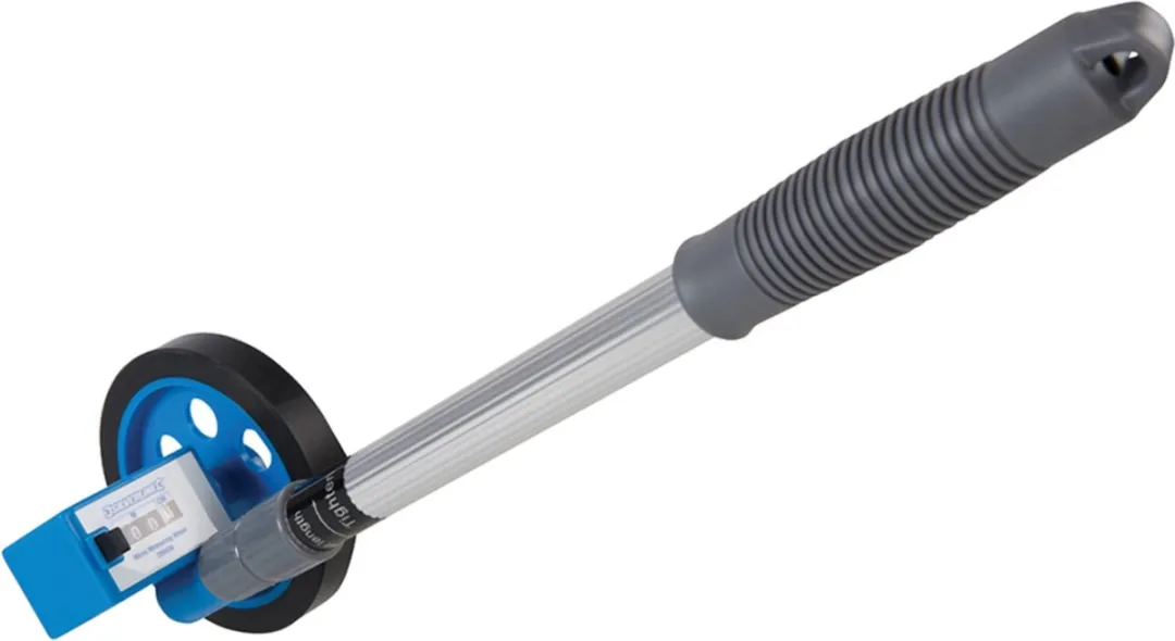 Silverline Meetwiel Telescopisch 250436 - 350-810mm - Geel/Zwart