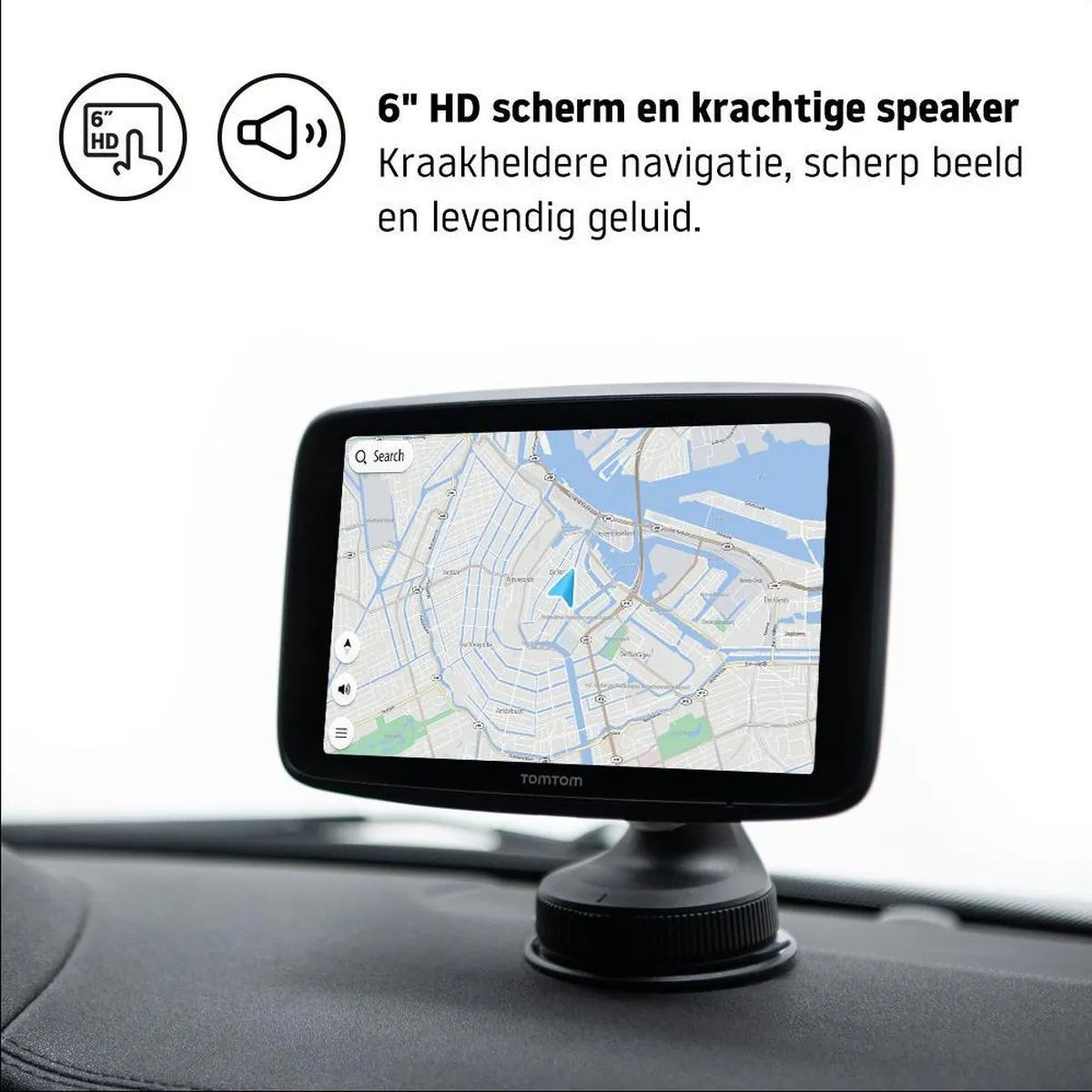 TomTom GO Discover 6 Autonavigatie - 1YB6.002.00 - Zwart
