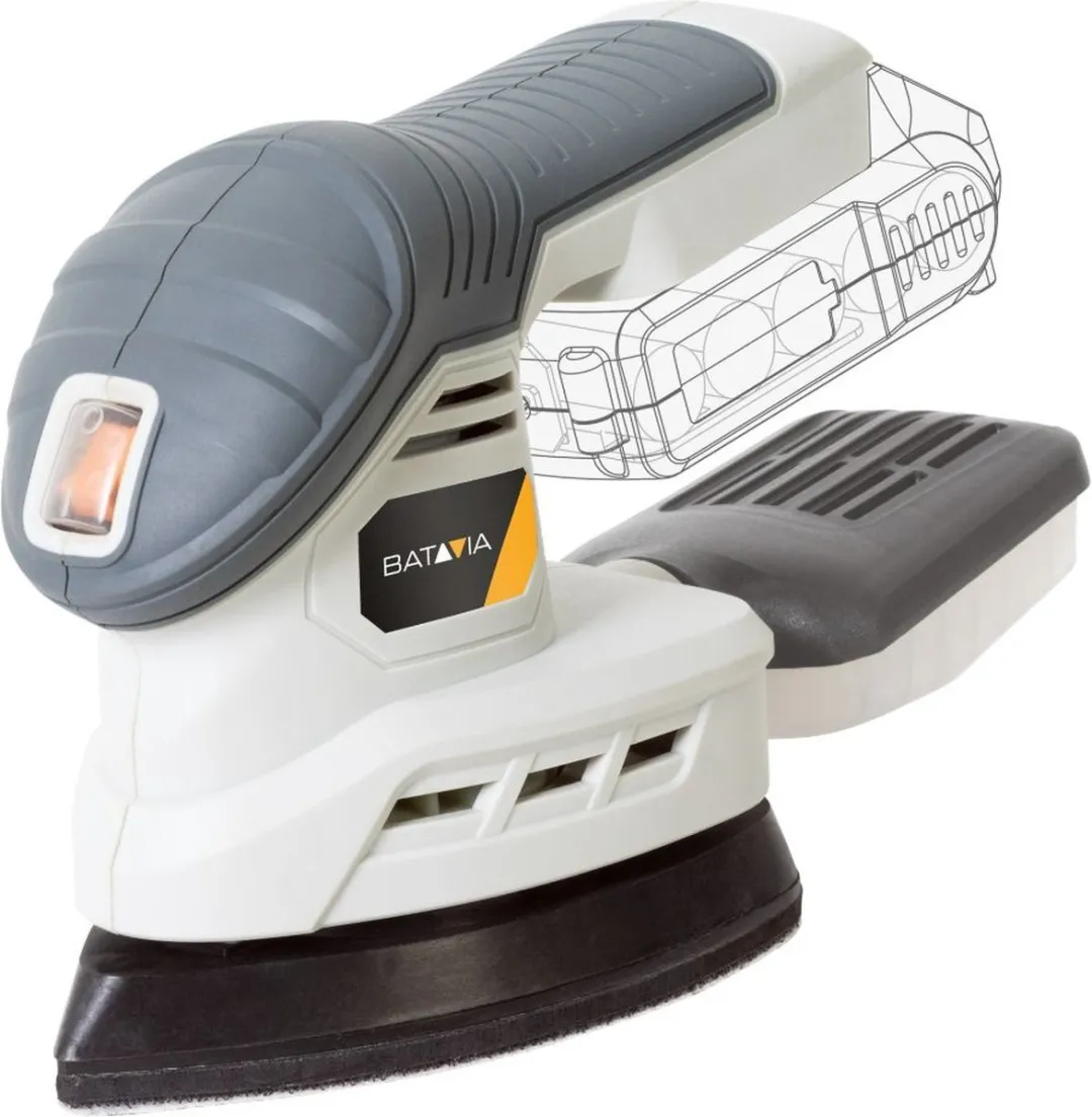 Batavia 7063093 Accu Multi-Schuurmachine 18V