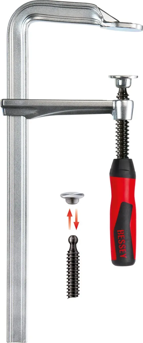 Bessey GZ50122K Lijmklem 500x120mm - Staal
