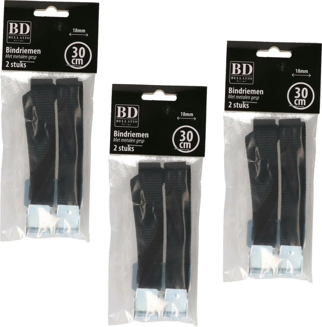 Bellatio Design Spanbanden 6 Stuks