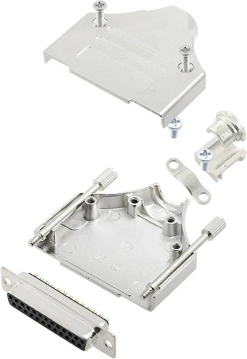 Tru Components TCMHDM25DMSK D-sub Vrouwelijk 25-polig Soldeerkelk