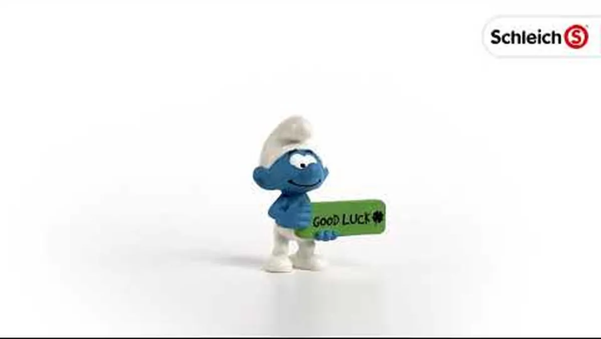 Schleich Gelukssmurf 20829 - Veelkleurig