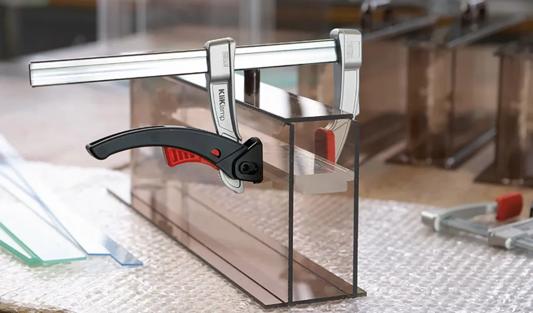 Bessey KLI20 Snelspanklem KliKlamp 200/80 - Kleurloos