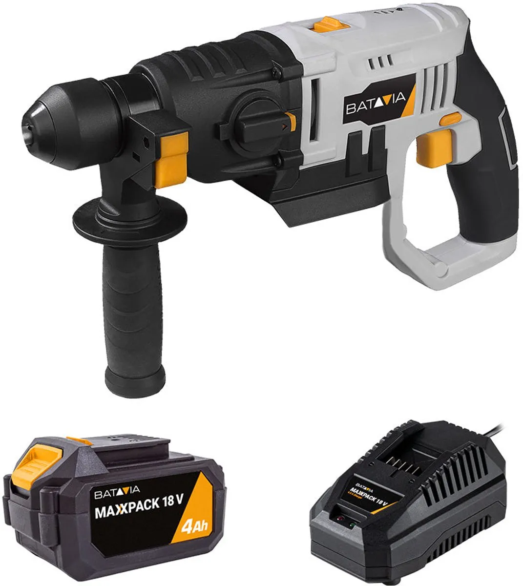 Batavia 18V Accu Boorhamer SDS+ EC1_7062511 maxxpack - 20mm