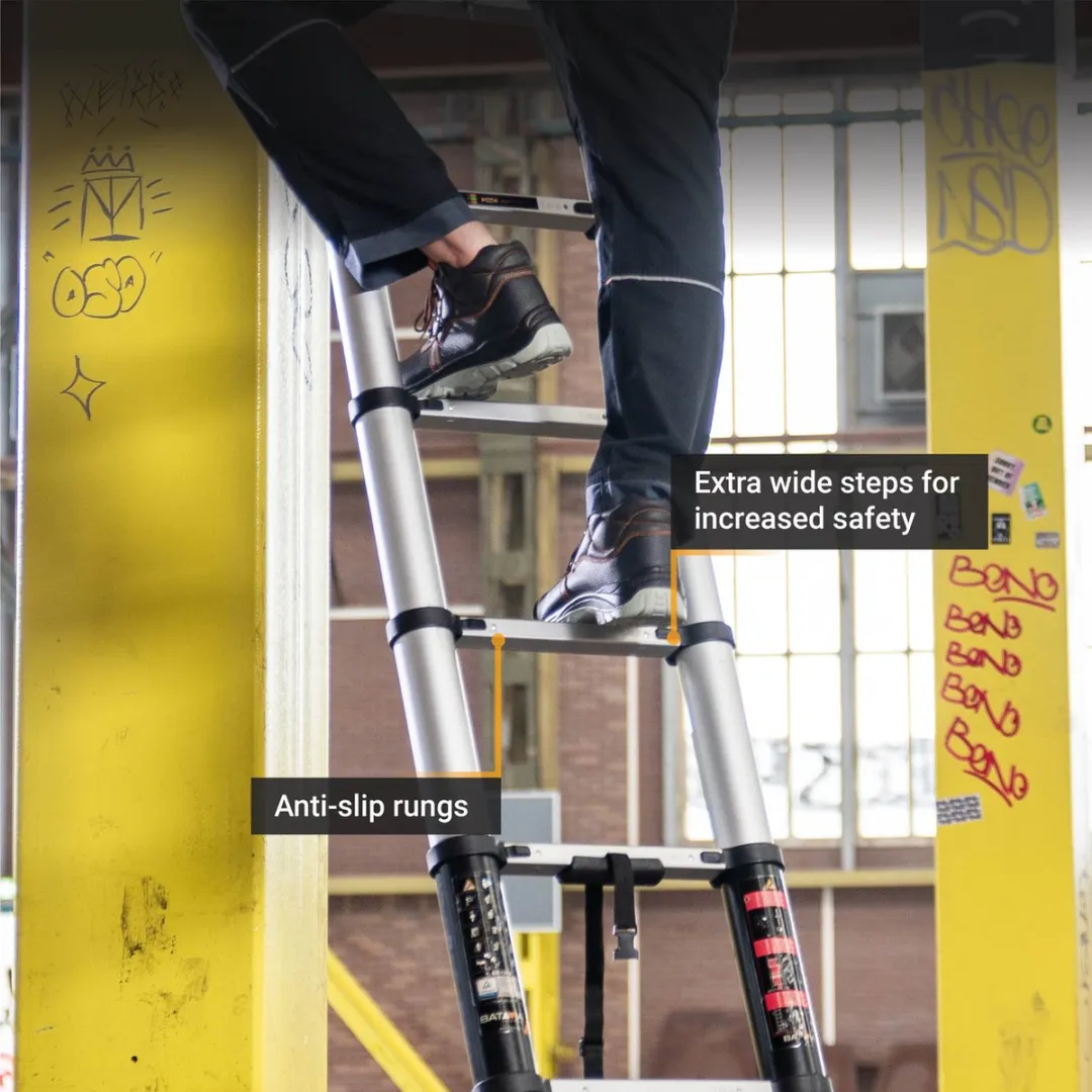 Batavia Telescoopladder 3.27m Professioneel - 11 Delen - 150kg
