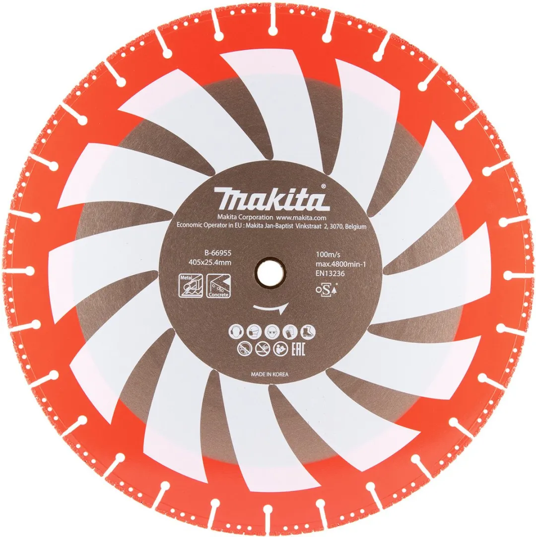 Makita Diamantdoorslijpschijf B-66955 405mm Rescue