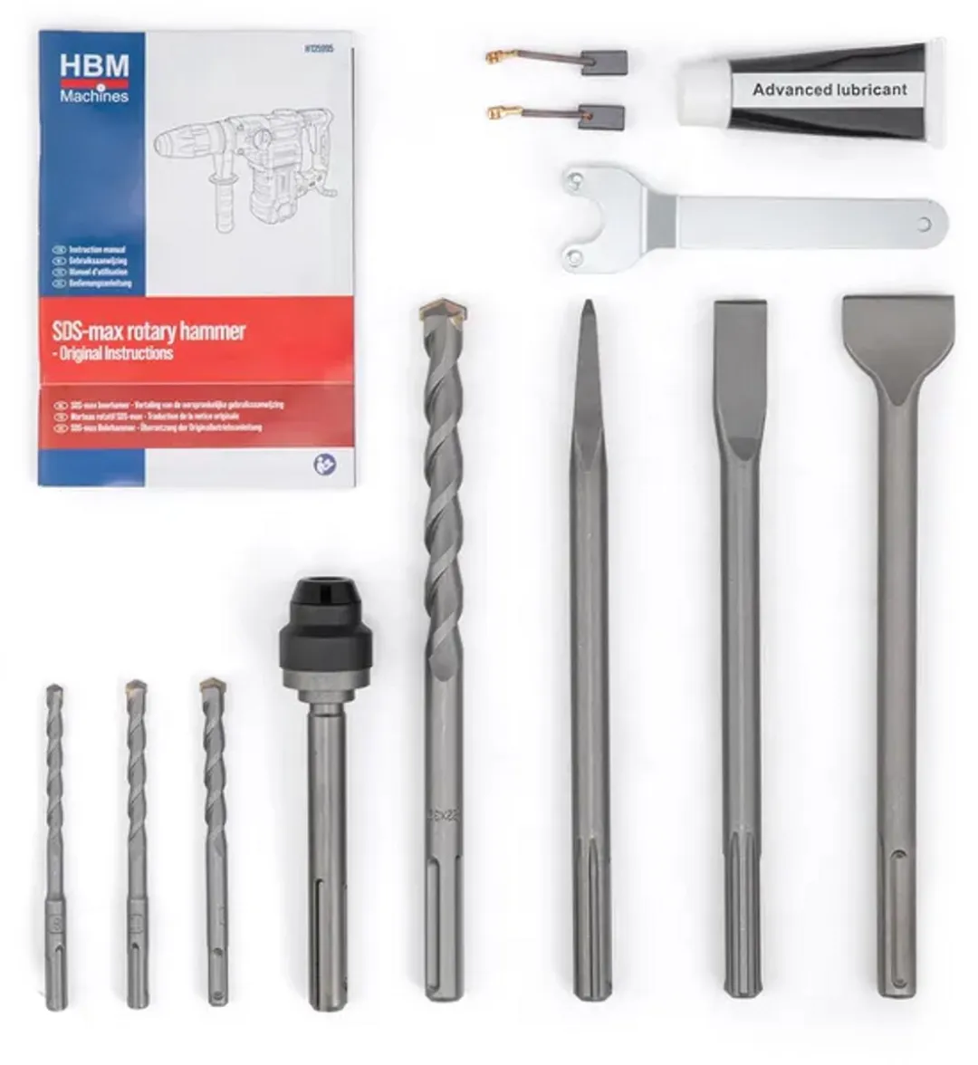 HBM H135995 SDS-max Boorhamer 1600W - Steen/Beton