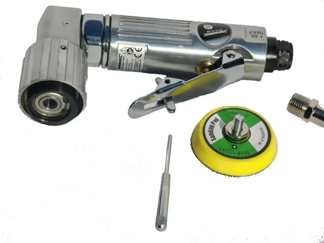 Silverline Mini Pneumatische Schuurmachine 50mm - 15.000 min-1 - afbeelding 6 van 6
