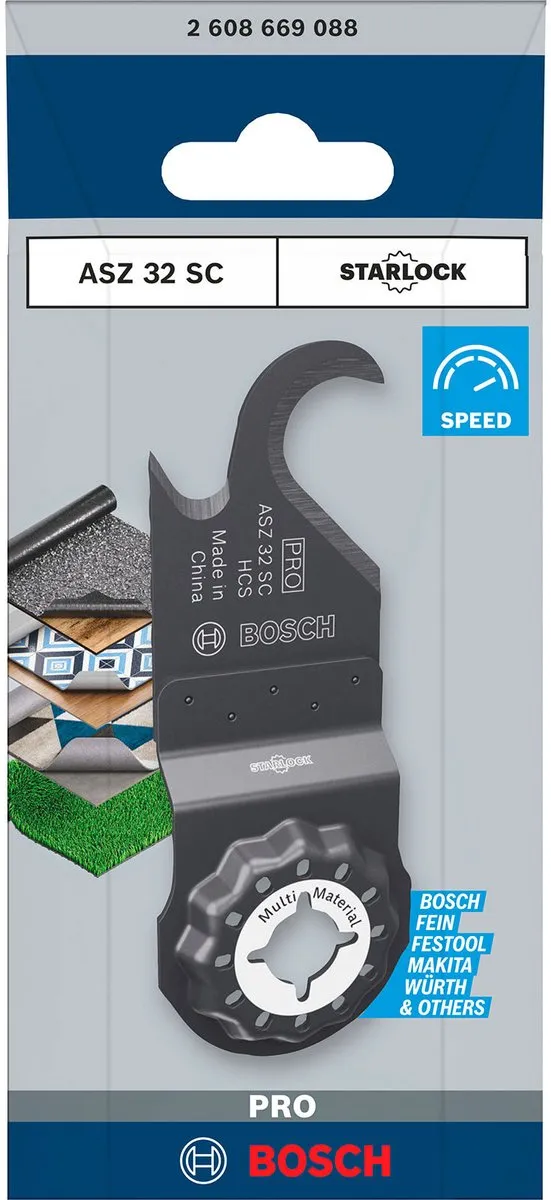 Bosch Professional PRO ASZ 32 SC Zaagblad Starlock 24mm