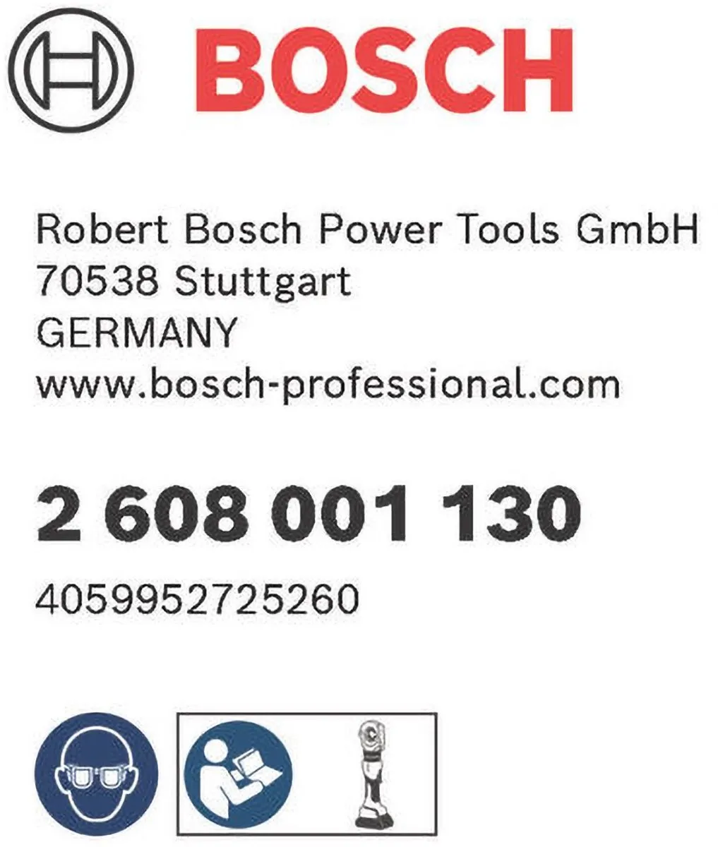 Bosch PRO Krimpinzetstuk E120 CU 120mm² - 1 Stuk