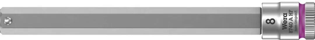 Wera 8740 A 05003340001 Inbus Dopsleutel-bitinzet 8mm