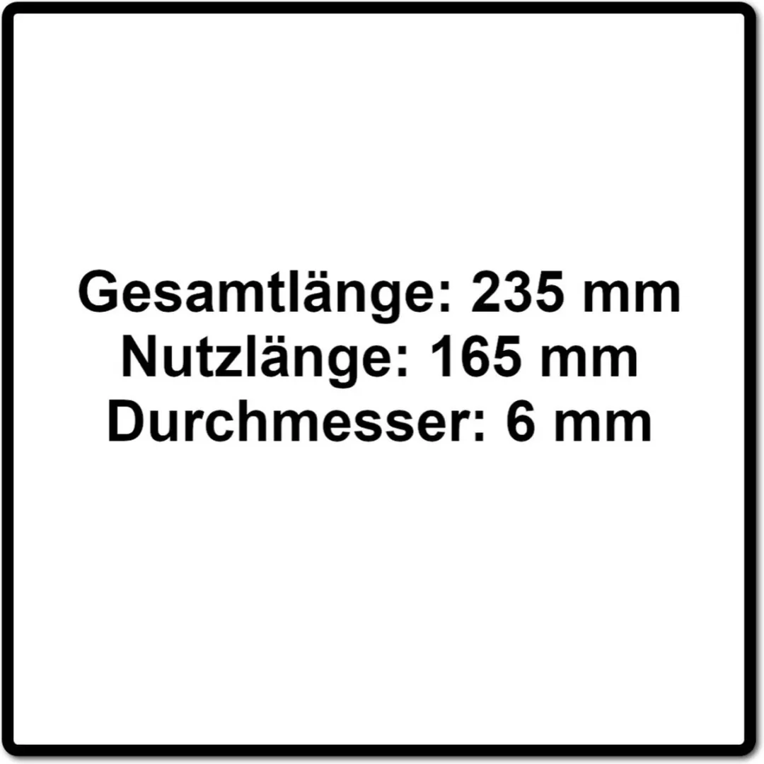 Festool SB CE D6 Slangenboren 6mm - 205903 - afbeelding 5 van 5