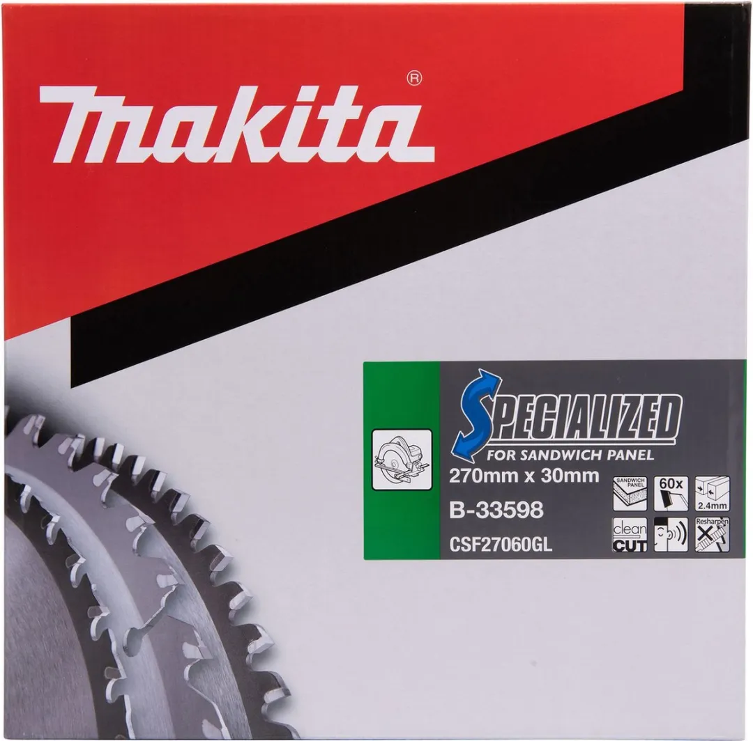 Makita Cirkelzaagblad B-33598 - Ø270mm 60T