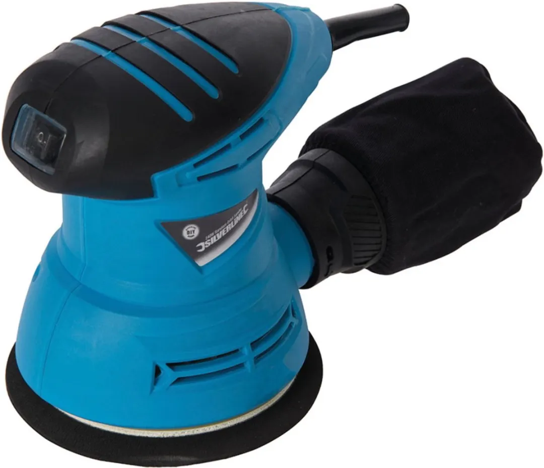 Silverline 240W Excentrische Schuurmachine 125mm