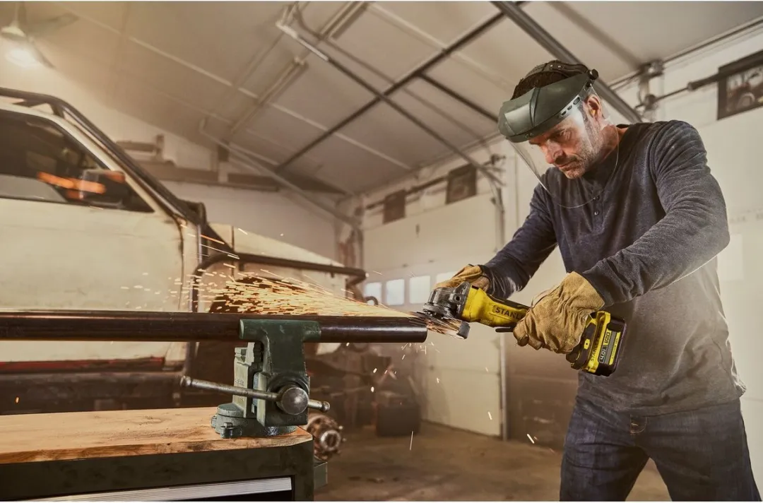 Stanley FATMAX V20 Accu Haakse Slijper 125mm - Brushless