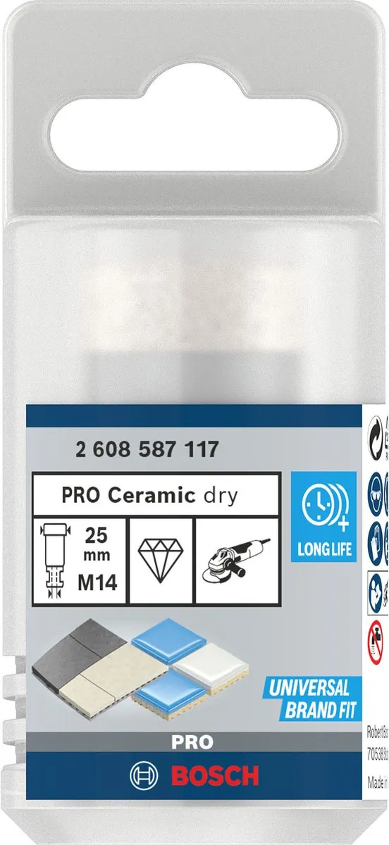 Bosch Professional DRYSPEED M14 Diamantboor 25mm - Hout