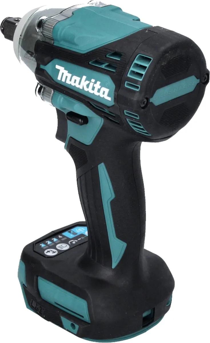 Makita DTW 300 TJX7 Slagschroevendraaier 18V 330Nm - 2x 5,0Ah + Oplader + 14-delige dopsleutelset