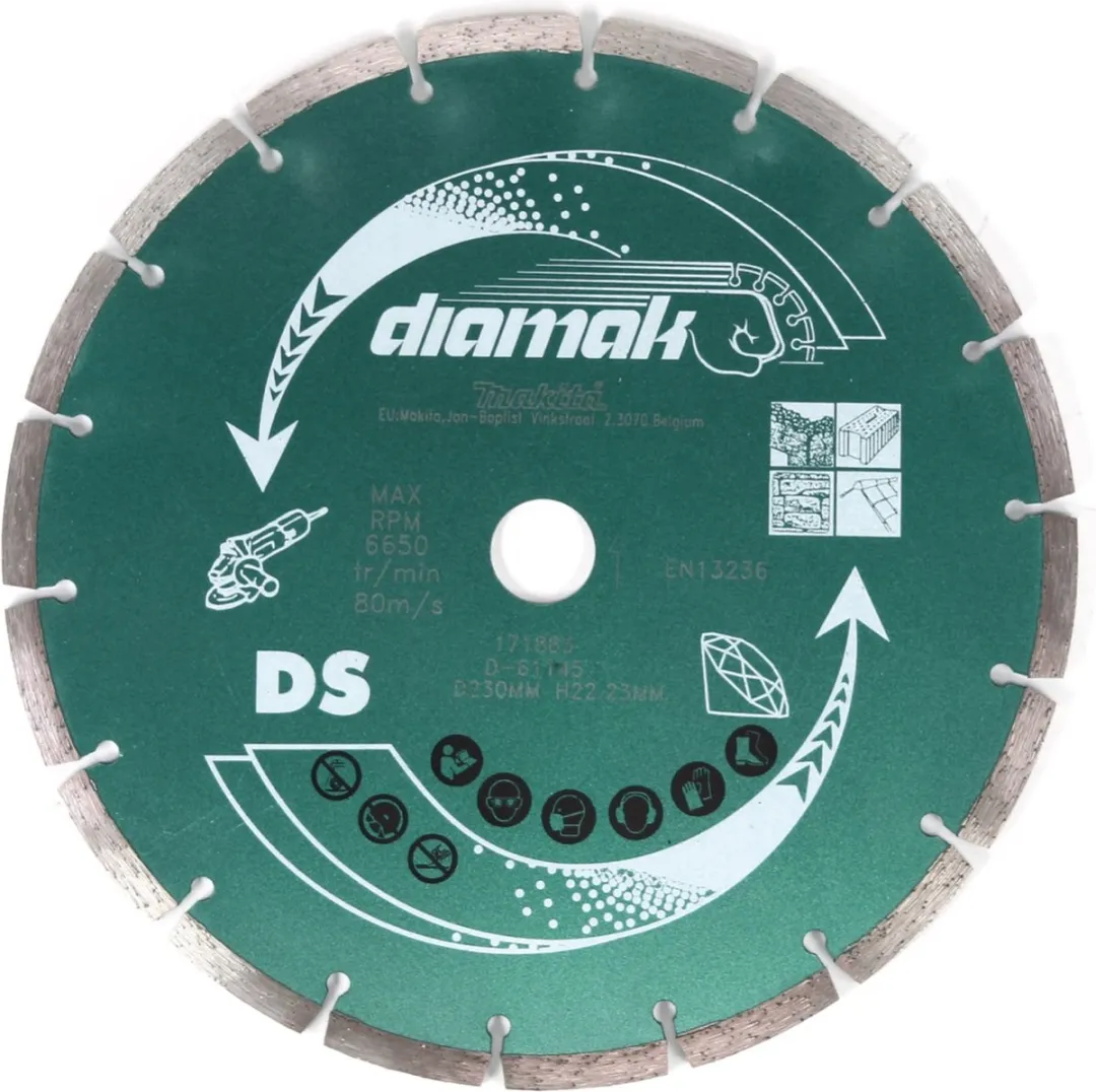 Makita DIAMAK D-62169 Diamantschijf 125mm - 10 Stuks