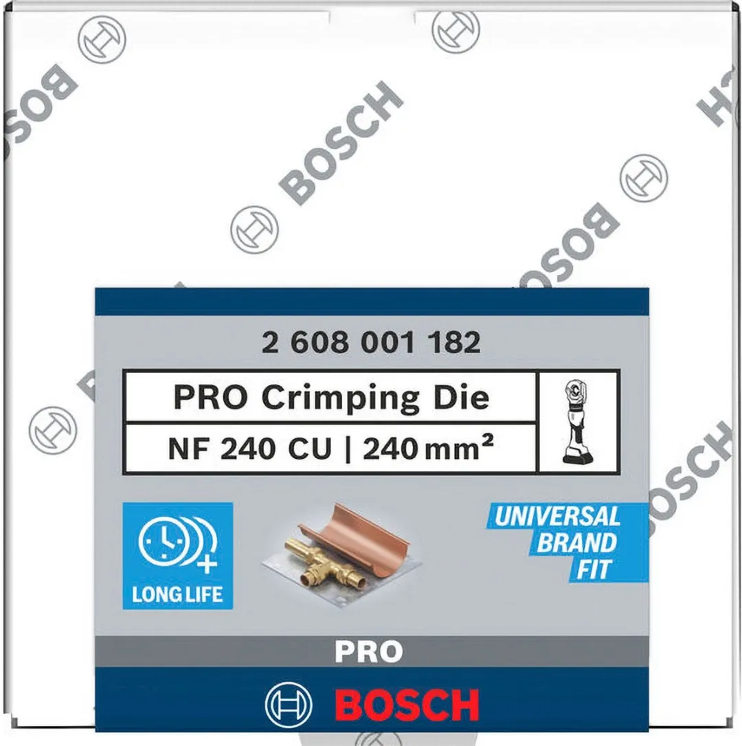 Bosch PRO NF240 CU Krimpinzetstuk 240mm² - 1 Stuk