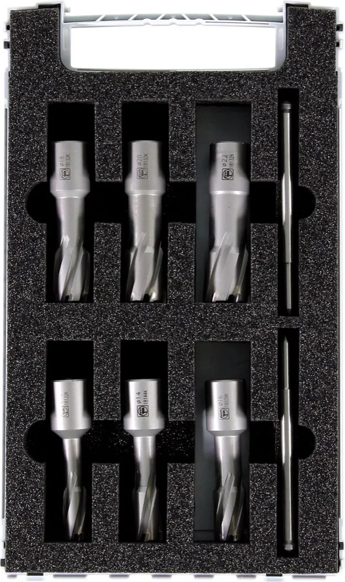 Fein HM ULTRA 35 W Kernboor Set - 6 Stuks Ø12-22mm