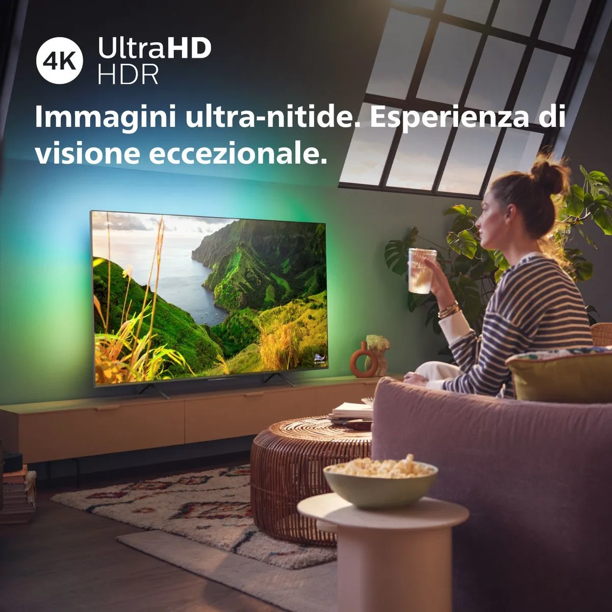 Philips 55PUS8118/12 55 inch 4K LED TV - Zwart