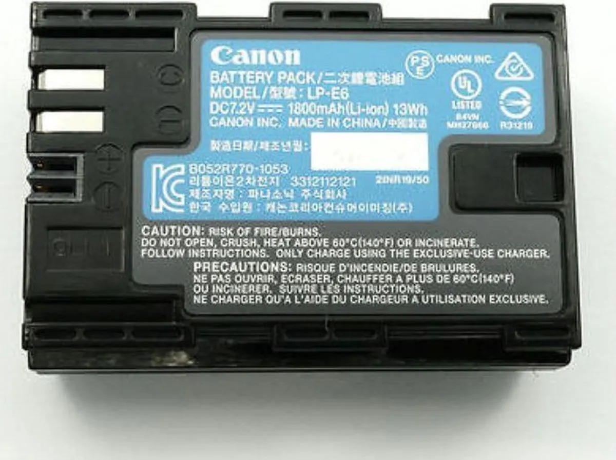 Canon LP-E6 Accu - 3347B001