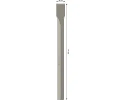Bosch Professional Platte Beitel 28mm - Hout