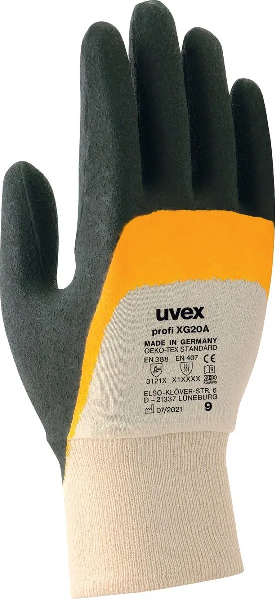 Uvex Profi Ergo XG 20A Werkhandschoen - Maat 11 - Multicolor