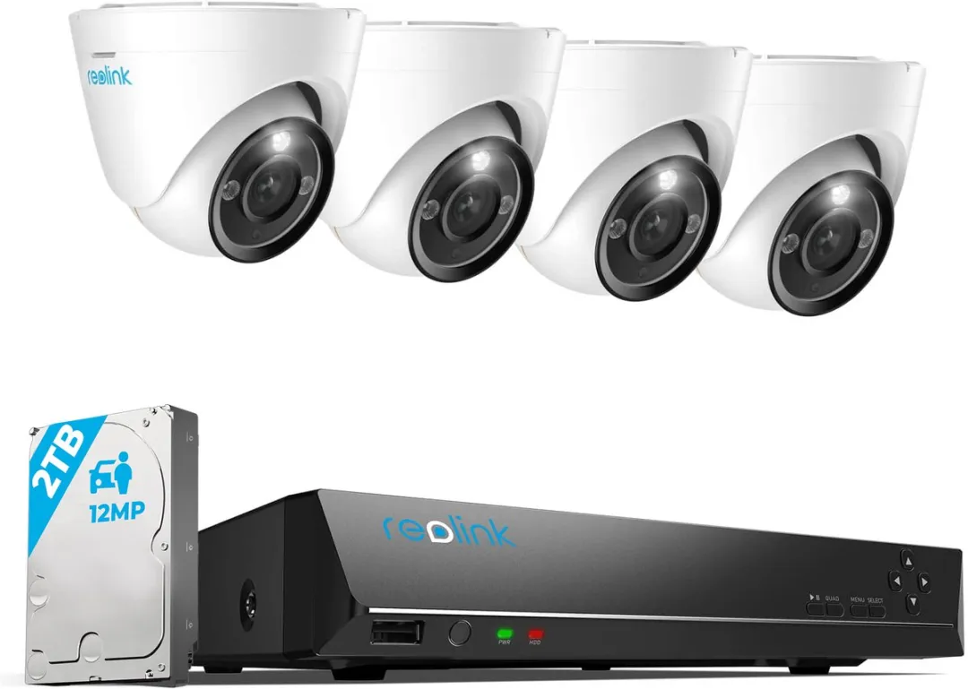 Reolink RLK8-1200D4-A-4MM Beveiligingssysteem 12MP