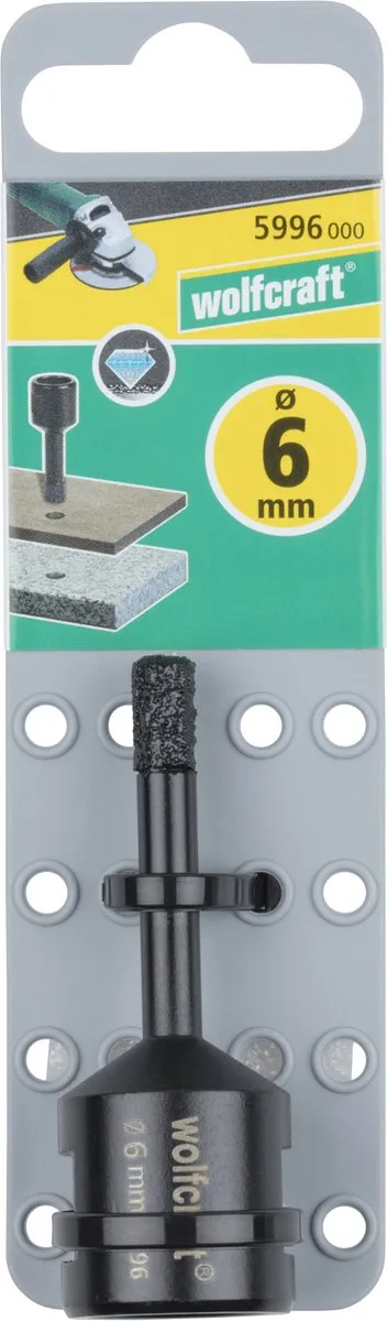 Wolfcraft Diamant Gatenzaag 6mm - 5996000