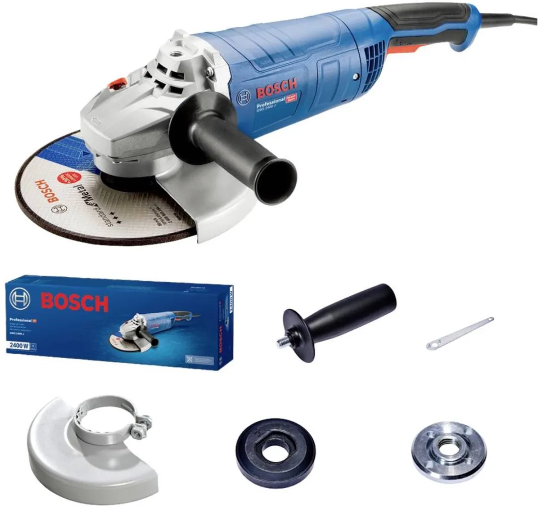 Bosch Professional GWS 2400 J Haakse Slijper 230mm - 2400W - afbeelding 3 van 3