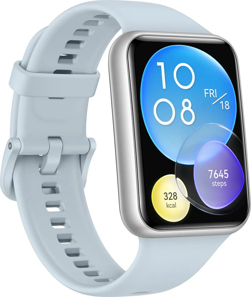 Huawei Watch Fit 2 Active Smartwatch - 10 dagen batterij - Blauw
