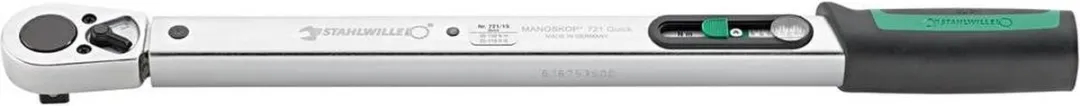 Stahlwille 721/15 QUICK Momentsleutel Kalibratie 30-150 Nm