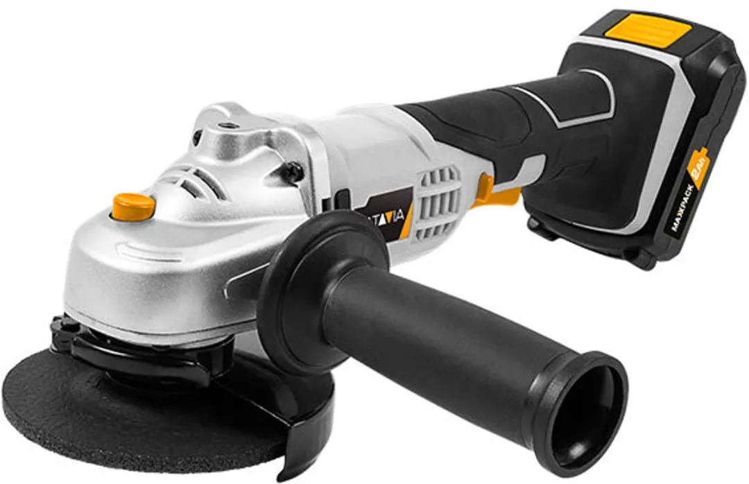 Batavia 18V Haakse Slijper 115mm EC1_7062512 - Incl. 2.0Ah Accu & Lader