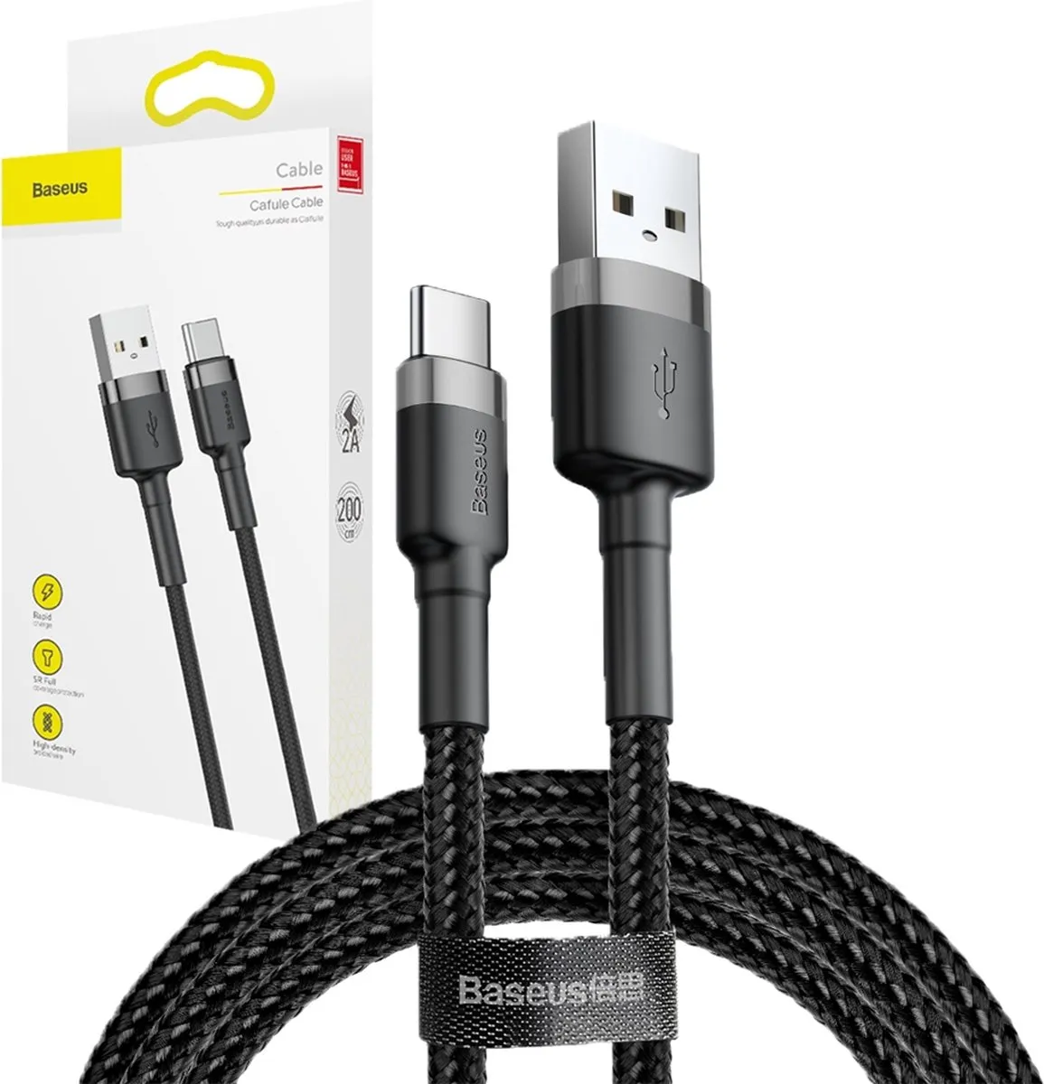 Baseus 3699 USB-C Snellaadkabel 1M