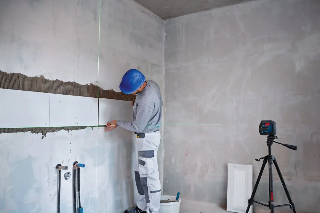 Bosch Professional GLL 2-15 G Groene Kruislijnlaser - 4x AA - afbeelding 5 van 6