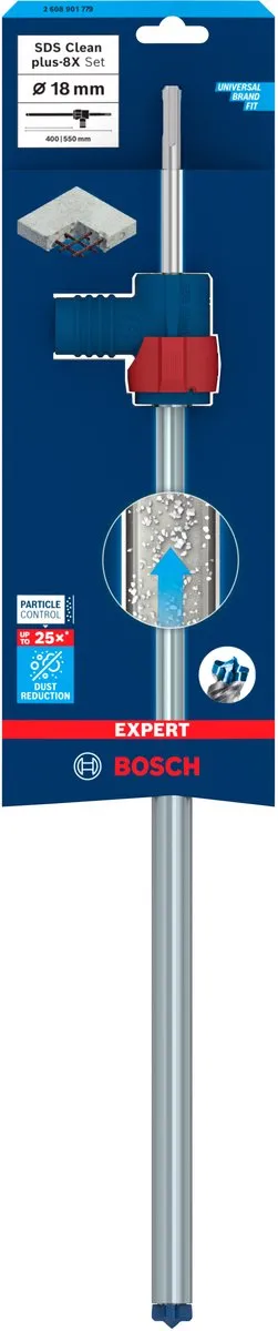 Bosch Professional EXPERT SDS Clean plus-8X Hamerboor Set 18x400x550