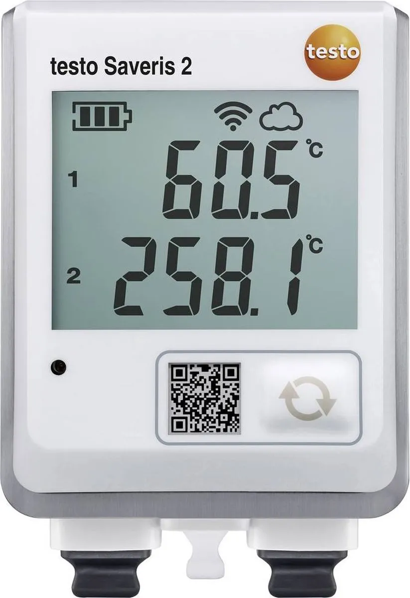 Testo Saveris 2-T3 Temperatuur Datalogger -200 tot 1350°C