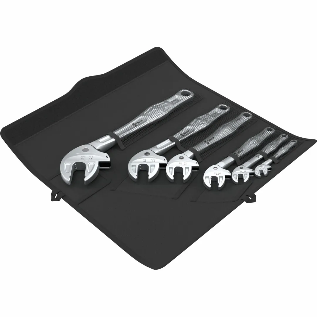 Wera 6004 Joker Set Zelfinstellende Steeksleutels 6-delig - 7-32mm