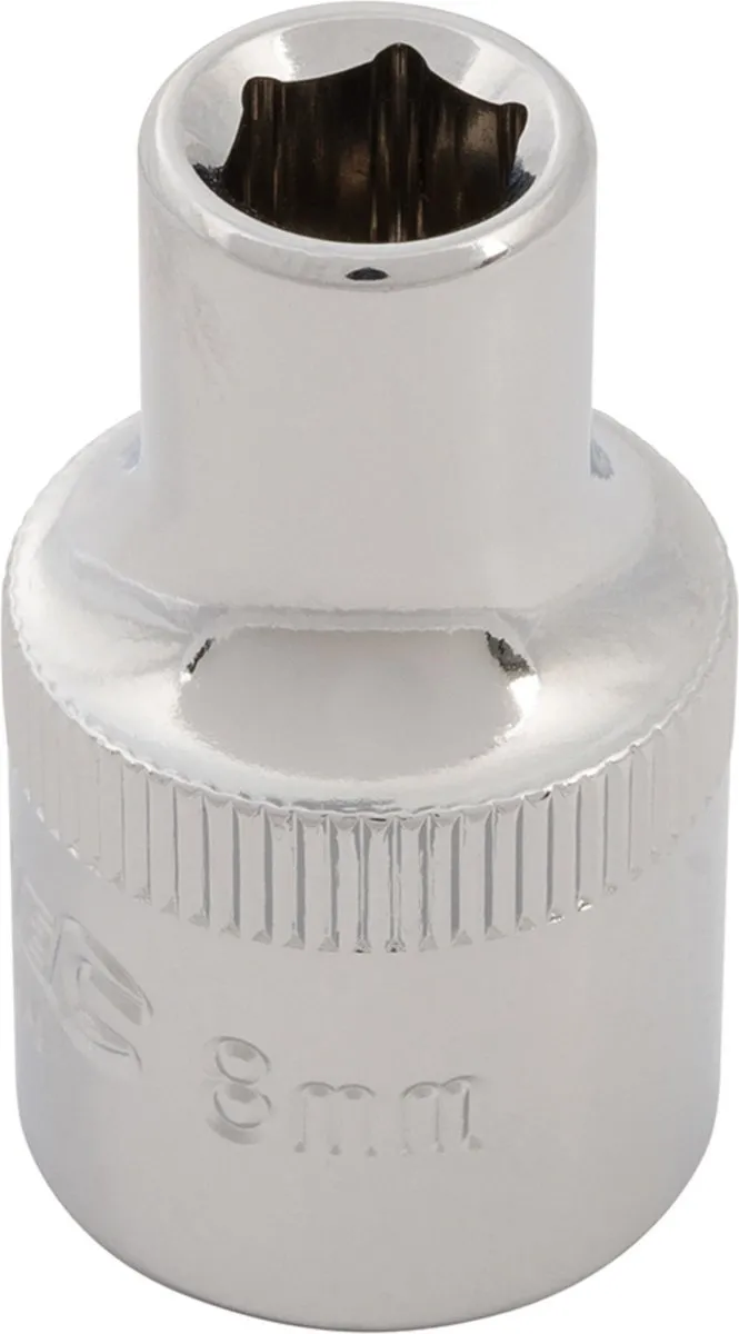 Silverline Zeskantige Metrische Dop 8mm