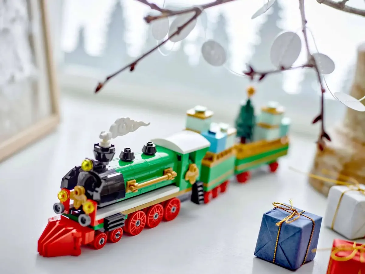 LEGO Creator 40700 Feestdagentrein - 294 Stukken - Groen/Rood
