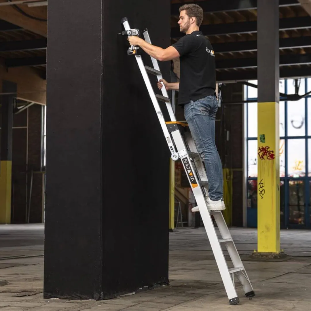 Batavia 3-in-1 Multifunctionele Ladder 9 Treden